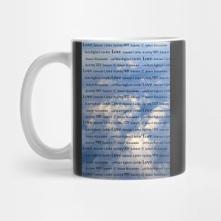 Love is in the Air Background Mug